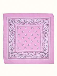 1/4/10pcs Paisley Printed Scarf Four Seasons General Purpose Women's Square Unisex Soft Silky Lightweight Beach Bandana Handkerchief Mask Headband Tie Belt Handbags Multi-Functional Decorative Use Evening Dresses Party Travel Office Wedding Evening Dresses Gift - Square Scarf - View 20