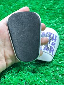 1 Pair 10*6cm Breathable Mini Football Shin Guards, Hobbyist High Elastic EVA Foam Non-Slip Pads For Match & Training