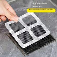 10 Piezas de Trampas adhesivas para el cabello para drenajes de baño desechables, anti insectos, para el hogar, la cocina y el baño