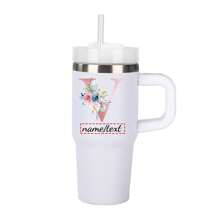 Tasse personnalisée de 14 oz avec lettre de A à Z, tasse à boire de tous les jours, cadeau surprise, cadeau de nouvel an, cadeau d'anniversaire, cadeau de la Saint-Valentin, convient à la famille, aux amis, aux amoureux, à la fête des mères, à la fête des infirmières, à la fête des pères, au mariage, à la remise des diplômes, à la fête des enseignants, multifonctionnel, ornemental, réutilisable, raffiné, élégant, de haute qualité, coloré, moderne, personnalisé, unique, idéal comme cadeau pour lui, idéal comme cadeau pour elle, petit ami, papa, petite amie, maman, famille, amis, salle de thé, maison, jardin, bureau, tasses personnalisées, ambiance chaleureuse