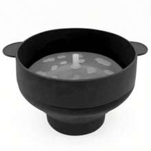 Mikrowelle Popcorn Popper, zusammenklappbare Silikon Popcorn Maker Microwavable Schüssel mit Griffen, spülmaschinenfest
