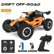 Auto telecomandata per bambini, auto RC ad alta velocità 20 km/h con luci LED, auto monster truck RC 2.4 GHz, auto RC ricaricabile 1:16, auto giocattolo per ragazze e ragazzi, regali di Natale e compleanno, adatto per 3 4 5 6 7 8 9+ anni