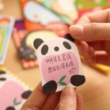 Creative Cute Notes Everything Stickers Primary School Gift Message Stickers Cartoon Animal Stickers Wholesale - Multicolor - View 2