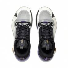 LI-NING Giày bóng rổ Way Of Wade 10 dành cho nam, lót giày chống trượt, hấp thụ sốc chuyên nghiệp, giày thể thao ABAS083 - màu xám đá - Xem 5