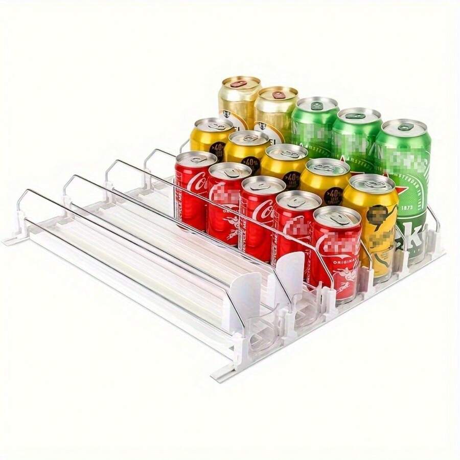 3PCS Refrigerator Bottles And Cans Storage Boxes - 3PCS - View 1