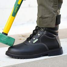 Steel Toe Sneakers For Men Indestructible Work Shoes Lightweight Comfortable Safety Sneakers Slip-Resistant Composite Toe Shoes For Construction