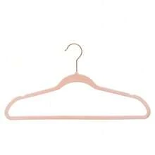 Velvet Clothing Adult Hangers, 30 Pack, Pink, Space Saving