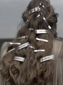 Conjunto de grampos de cabelo com strass em forma de estrela e lua, 2/5/6/7/8/18 peças, acessórios de cabelo para festas de fim de ano para mulheres