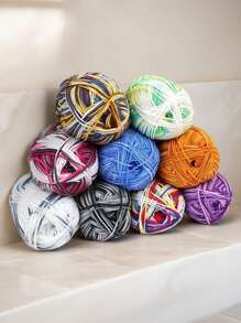 1Pc Vibrant Acrylic Fiber Yarn, 50g Each - Super Soft 4-Ply Knitting & Crocheting Yarn In Assorted Colors For DIY Sweaters, Hats, Gloves - , Knitting Accessories And Supplies