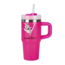 Tasse personnalisée de 14 oz avec lettre de A à Z, tasse à boire de tous les jours, cadeau surprise, cadeau de nouvel an, cadeau d'anniversaire, cadeau de la Saint-Valentin, convient à la famille, aux amis, aux amoureux, à la fête des mères, à la fête des infirmières, à la fête des pères, au mariage, à la remise des diplômes, à la fête des enseignants, multifonctionnel, ornemental, réutilisable, raffiné, élégant, de haute qualité, coloré, moderne, personnalisé, unique, idéal comme cadeau pour lui, idéal comme cadeau pour elle, petit ami, papa, petite amie, maman, famille, amis, salle de thé, maison, jardin, bureau, tasses personnalisées, ambiance chaleureuse