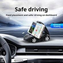 Multifunctional Creativity Car Model Phone Holder, Car & Home Phone Stand - Multicolor - View 3