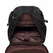 Fashion Casual Campus Style Student Backpack, Large Capacity Multi-Pocket Multifunctional Backpack - Black - View 5