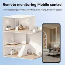 1 pezzo Mini telecamera spia, telecamera di sicurezza mini - monitoraggio in tempo reale, visione notturna a infrarossi, rilevamento del movimento, facile installazione per interni, telecamera per bambini e animali domestici/supporta archiviazione cloud e schede micro SD - ideale per il monitoraggio di bambini, animali domestici e sicurezza domestica - un regalo ideale per le festività in famiglia