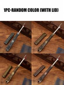 1/2pcs-Embroidery Seam Ripper Handmade Clothes Seam Ripper Tool Cross Stitch Thread Picker Cutter Sewing Seam Ripper Retro With Comfort Grip - Easy Thread Cutters