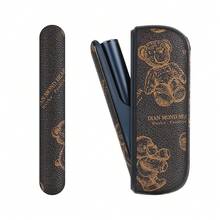 适用于 IQOS ILUMA ONE/ILUMA I ONE/ILUMAPRIME 的装饰防摔保护套，含 20 支加热棒，时尚配饰，豹纹图案多色 PU 皮革材质，360 度全方位保护，减震防滑，男女皆宜，生日、情人节、圣诞节礼物佳选。 - 彩色 - 查看 21