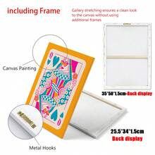 1 Tranh nghệ thuật trang trí phong cách Nữ hoàng trái tim đỏ, tranh in trên vải canvas màu hồng rực rỡ, chủ đề tôn giáo, mùa thu, tranh trang trí tường trong nhà, thích hợp cho lớp học, tranh mực dọc treo tường, không khung, tranh nghệ thuật trang trí nhà cửa vui nhộn, quà tặng, trang trí nhà cửa sáng tạo, phòng ngủ, phòng khách, tranh canvas treo tường, tranh áp phích phòng, trang trí nhà cửa, thẩm mỹ trang trí phòng. - 1PC - Xem 6