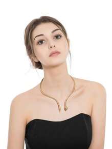 1 pièce Collier de la série animale personnalisée exagérée Scorpion Serpent pour femmes, convient pour le port quotidien, les fêtes, les vacances, un cadeau pour la famille et les amis