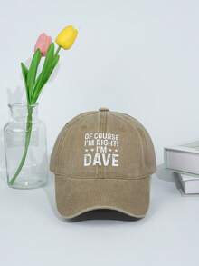 Fashionable Letter Print Baseball Cap, Suitable For Everyday Wear - Multicolor - View 14