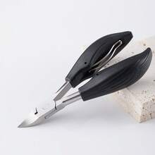 5pcs/Set Stainless Steel Eagle Beak Nail Clippers, Double Spring Ingrown Nail Clipper, Foot Nail Trimmer, Nail File, Cuticle Nipper Manicure Pedicure Tool Kit - Multicolor - View 4