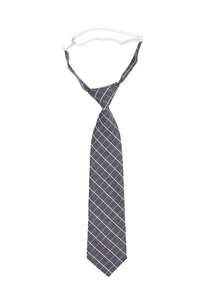 1pc Kids Plaid Clip-On Tie, School Uniform Style, Casual Necktie - Multicolor - View 10