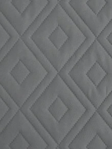 Funda de sillón reclinable acolchada de 1 plaza con correa elástica ajustable, de unicolor y antipolvo - Se ajusta a la mayoría de los sillones reclinables