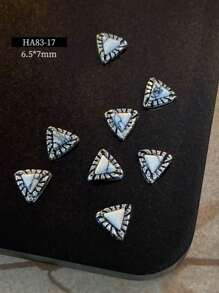 Geassorteerde 5 stuks/30 stuks/50 stuks nieuwe nagelkunst Boucheron-serie decoraties, vintage paleisstijl exotische platte versieringen, strass-steentjes