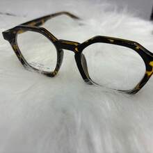 Unisex Acetate Frame Glasses Large Thick Bonita0602 - Pudding đậu phụ - Xem 3
