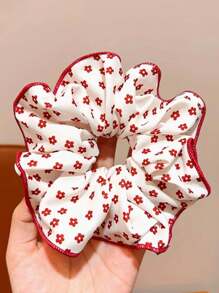 5pcs/3pcs/1pc Oversized Scrunchie Polka Dot Bow Hair Ties, Cute Hair Accessories For Girls & Students Scrunchies Scrunchy Hair Ties