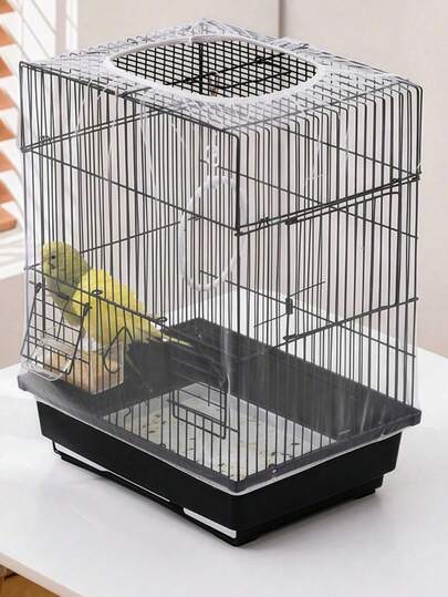 1pc Multi-Function Large Capacity Anti-Splash Bird Cage Cover