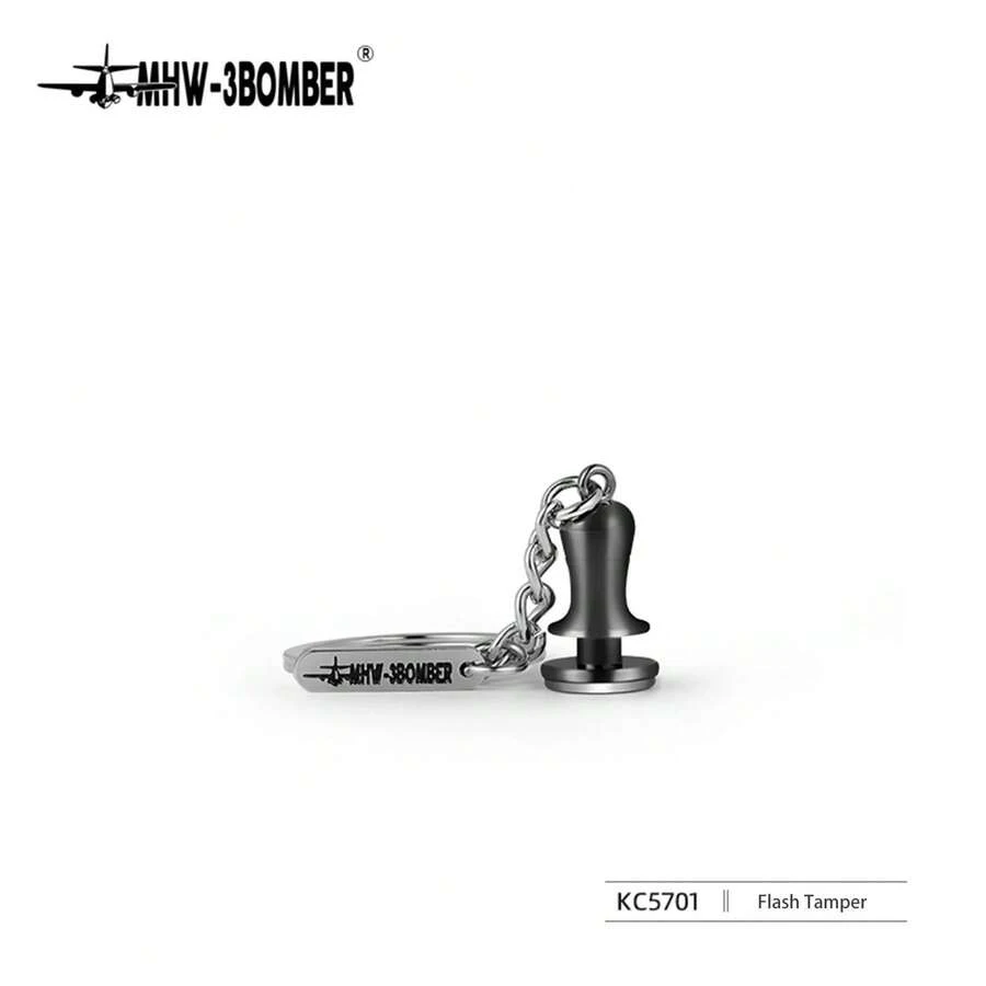 Coffee Series Keychain Mini Souvenir Coffee Accessories Chic Key Ring Creative Birthday Gift For Coffee Lovers - Khaki - View 1