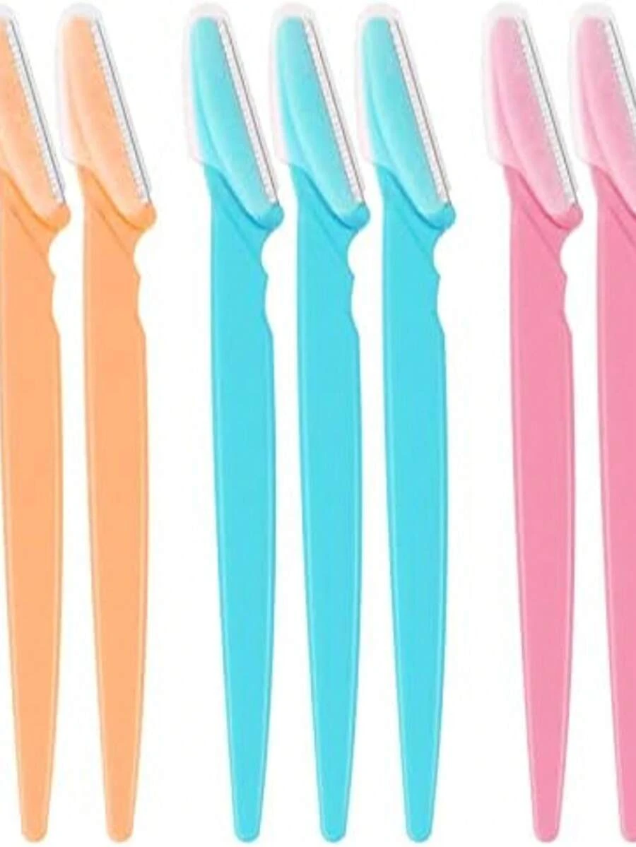 Qufiiry Eyebrow Shaver, 9 Pieces Face Shaver, Eyebrow Shaver, Women's Eyebrow Shaver, Women's Face Shaver, Dermaplaning Face, For Women And Men - A - View 1