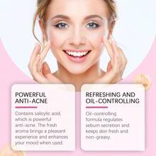 Facial Acne Cream Repair Facial Acne Closed Mouth Nourishing Skin Tender And Smooth Skin Care Cream - Pink - View 3