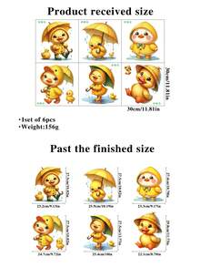 Cartoon Animal Wall Decor Sticker For Wall Restoration Background Stickers - Multicolor - View 12