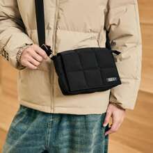 XTEP Special Step Shoulder Bag For Men And Women 2024 New Autumn/Winter Official Casual Portable Commuter Bag Versatile Sports Shoulder Bag 876437130013