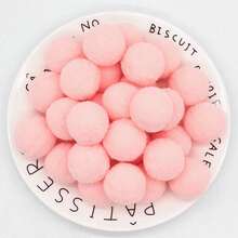 High-Elastic 3cm Fluffy Pompoms Balls 30mm Soft Pom Poms For Hobby Supplies And DIY Creative Arts Crafts Party Making Decoration 21pcs (20g) - Multicolor - View 25