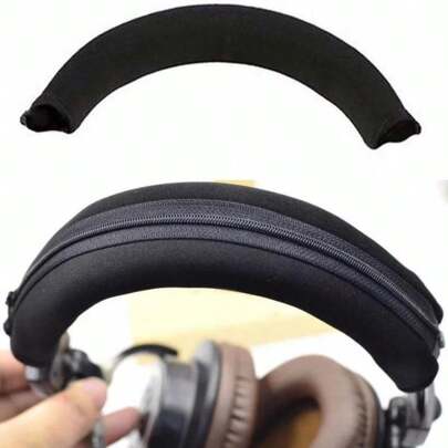 Cushioned Zipper Headphone Protective Case - Suitable For Audio Technica ATH MSR7, M50X, M40X, M30, M20X