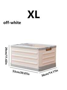 1pc Foldable Book Box With Wheels, Storage Box For Student Classrooms, Trolley Organizer Box For Dormitories, Book And Miscellaneous Storage Box