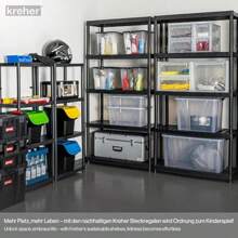 Garage Integrated Storage Racks