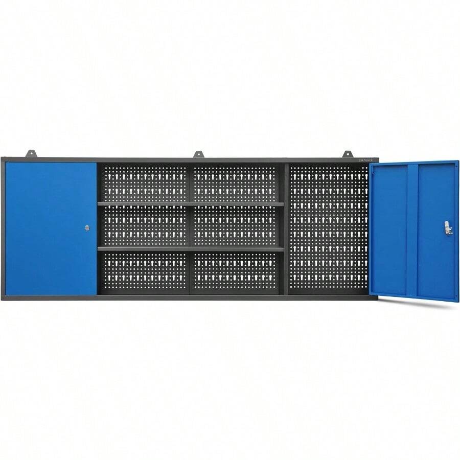 Garage Integrated Storage Racks - Anthrazit-blau1 - View 1