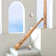 Professional Hardwood Baseball Bat 21 Inch Solid Wood For Sports Training Home Car Defense Personal Self-Defense