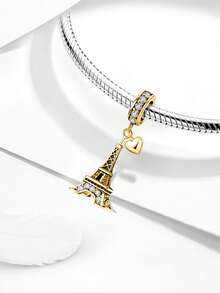 1pc Small Town Style Beaded Accessory, Suitable For Women's Bracelet/Bangle DIY, Also Can Be Used As Daily Fashion Decoration, Suitable For Girls