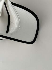 Sombrero de sol con visera de estilo béisbol, protección UV para mujeres, con bordado de lazo dulce - Multicolor - Ver 5