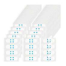 80pcs Invisible Face Lift Tapes, Instant Face Lifting Tapes, Waterproof Face Stickers, Breathable Face & Neck Tapes, For Lifting Wrinkles, Double Chin, Sagging Skin - Clear - View 3