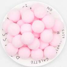 High-Elastic 3cm Fluffy Pompoms Balls 30mm Soft Pom Poms For Hobby Supplies And DIY Creative Arts Crafts Party Making Decoration 21pcs (20g) - Multicolor - View 28