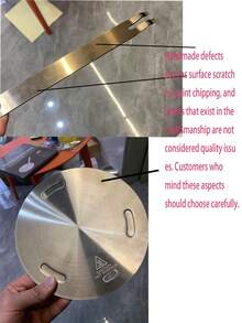 1块德国电磁炉导热板，砂锅防烫，适用于燃气灶、电磁炉、摩卡壶、小奶壶、不锈钢锅、陶瓷砂锅。快速解冻肉类产品，火力集中，防滑，厨房家用，节能 - 7.9inch - 查看 9