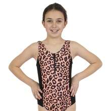 Harry Bear Swimsuit | Girls Animal Print Swimwear | Girls One Piece Swimming Costume