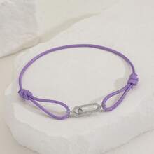 1pc Bracelet For Women Man Fashion Simple Adjustable Rope Bracelet Party Jewelry Gift