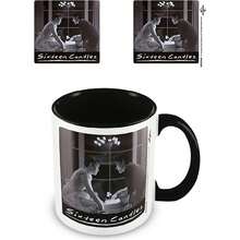 DC Comics 早餐杯顏色十六支蠟燭黑色願望獨家設計和理想容量 - 帶有舒適握柄的杯子，可在洗碗機和微波爐中安全使用，適合任何飲品⚫免費送貨✅24/48 小時送貨到西班牙（半島）