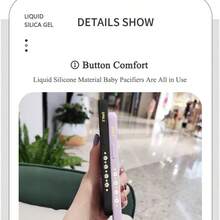 液体硅胶小菊花图案外壳适用于 16e 15 Pro Max 14 Plus 13 Mini 12 Pro 11 X XS XR XS Max 7 8 Plus SE2 SE3 Galaxy S24 Ultra S23 FE S22 Plus S21 S20 S10 A55 A54 A53 A52 A51 A35 A34 A33 - 紫色 - 查看 7