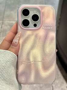 可爱3D渐变闪粉手机壳，兼容 17 Pro Max、17 Pro、17 Air、16、15、14 Plus、13、12 Pro Max、11，奢华闪亮保护软壳 - 粉色 - 查看 2